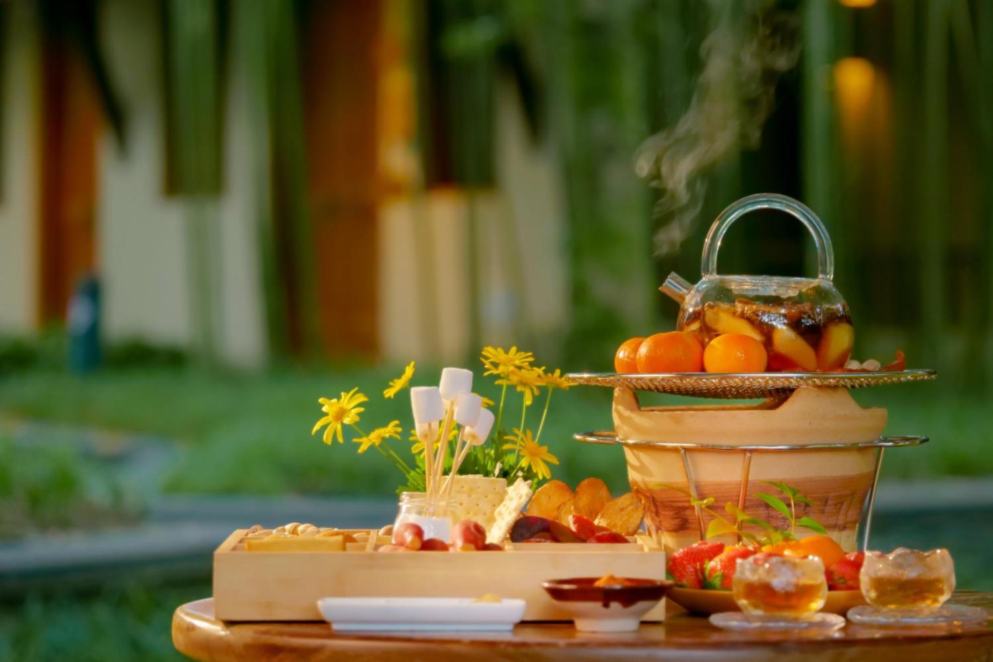Six Senses Qing Cheng Mountain Hotel Chengdu Exterior foto