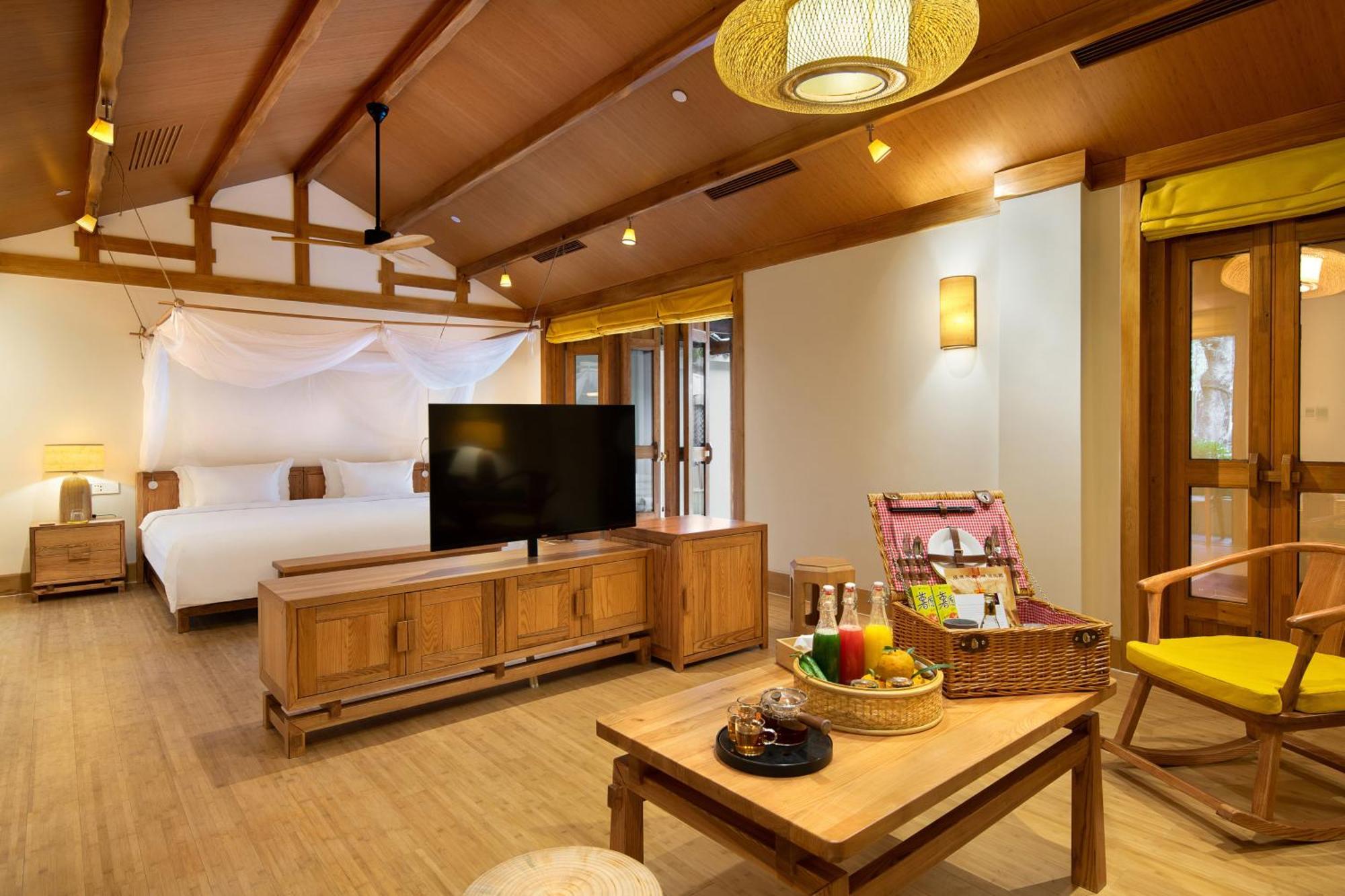 Six Senses Qing Cheng Mountain Hotel Chengdu Exterior foto
