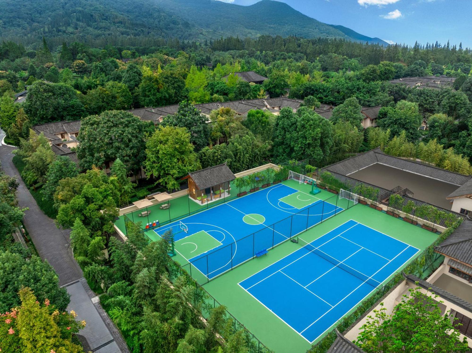 Six Senses Qing Cheng Mountain Hotel Chengdu Exterior foto