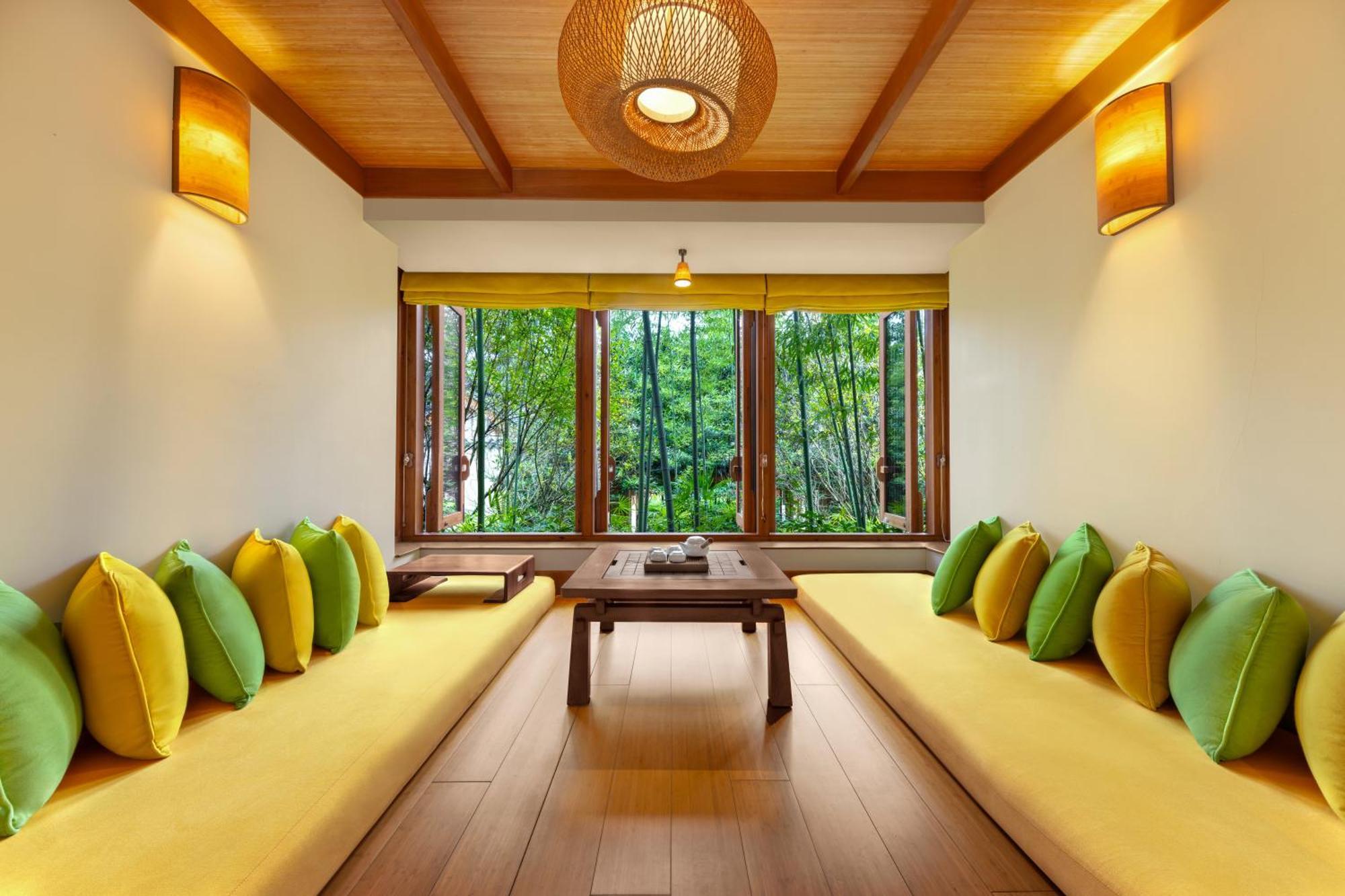 Six Senses Qing Cheng Mountain Hotel Chengdu Exterior foto