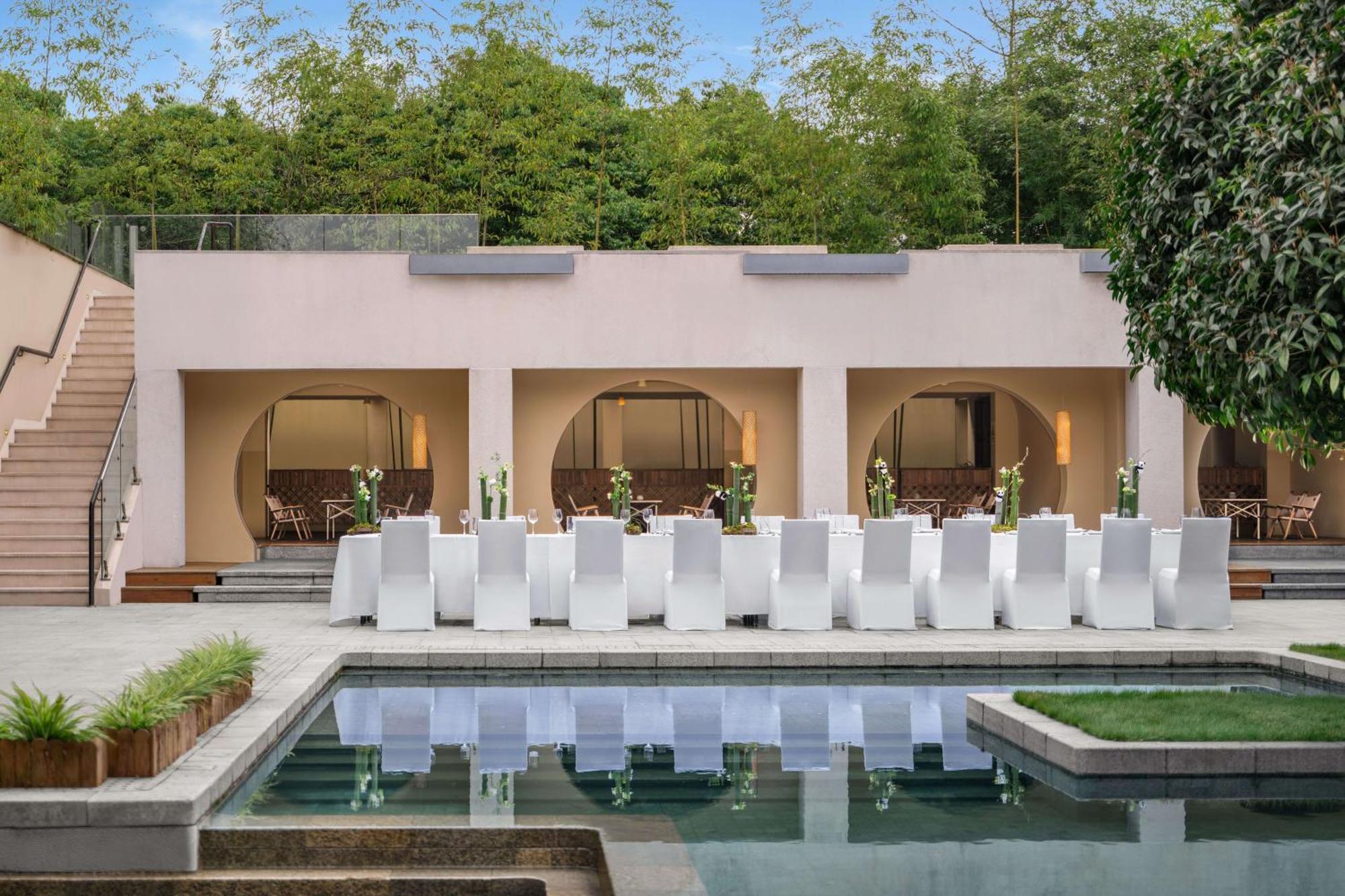 Six Senses Qing Cheng Mountain Hotel Chengdu Exterior foto
